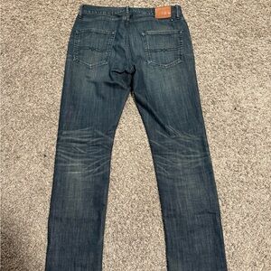 Lucky Brand Men's Dark Blue Straight Jeans